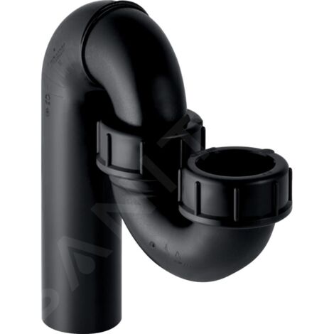 Geberit Accessoires - Siphon pour éviers, avec raccord à joint américain, entrée / sortie verticale, d 50 mm, d1 56 mm 152.041.16.1