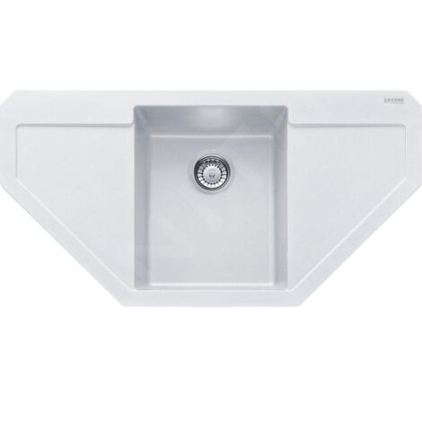 Franke Maris - Évier en fragranit MRG 612 E, 960x500 mm, blanc artic 114.0250.568 (1/3)