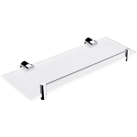 Nimco Bormo étagère de salle de bain verre mat, 30 cm BR 11091BX-30-26