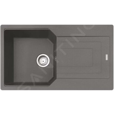 Franke Urban - Évier en fragranit UBG 611-86, 860x500 mm, pierre grise 114.0700.115 (1/3)