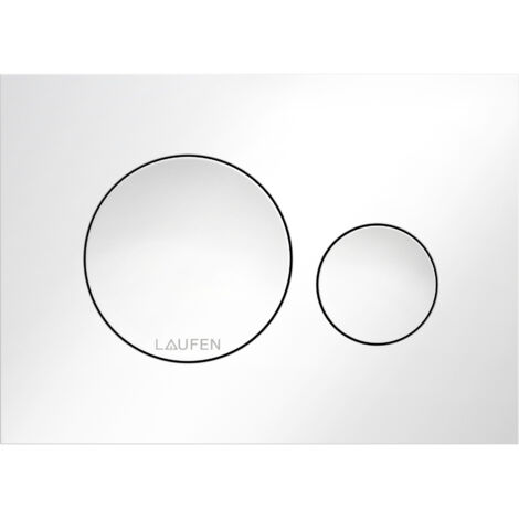 LAUFEN INEO Plaque de déclenchement Moon, pour élément de WC,