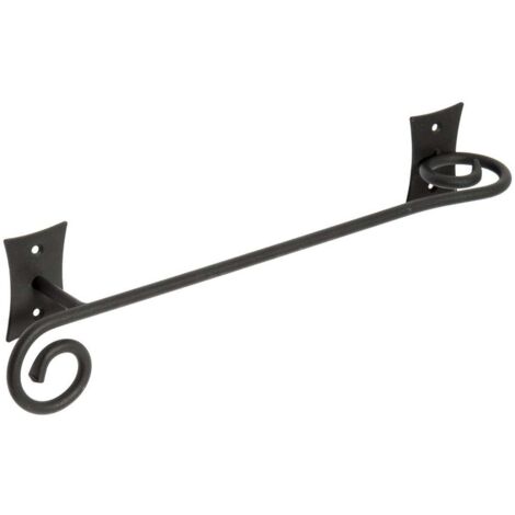 Sapho Rebecca - Porte-serviettes, longueur 30 cm, noir CC320 (1/4)