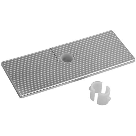 Sapho - Tablette coulissante pour barres et colonnes de douche, ABS/chrome SK111 (1/4)