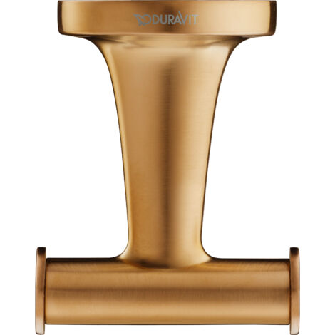 Duravit Starck T - Crochet double, bronze brossé 0099300400 (1/5)