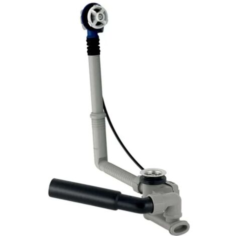 Geberit - Garniture de vidage et de trop-plein pour baignoire, longueur 260 mm, chrome 150.501.00.6 (1/2)