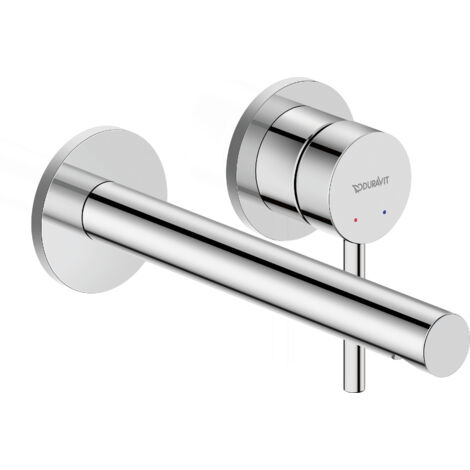 Duravit Circle - Mitigeur de lavabo encastré, installation 2 trous, chrome CE1070004010 (1/5)
