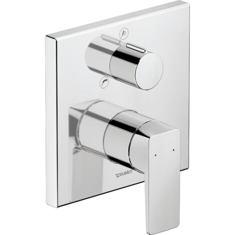 Duravit Manhattan - Mitigeur encastré, 2 sorties, chrome MH5210012010 (1/3)
