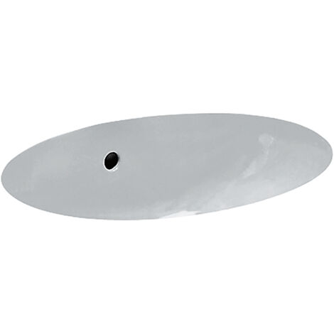 Laufen Birova - Lavabo à encastrer 530x405 mm, avec trop-plein, blanc H8111910000001