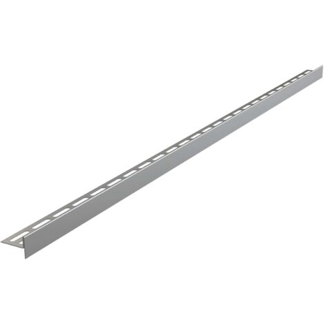 Alca - Bande d'égalisation des sols 1000 mm, double face, hauteur de l'ourlet 14 mm, tapis en acier inoxydable APZ906M/1000 (1/2)