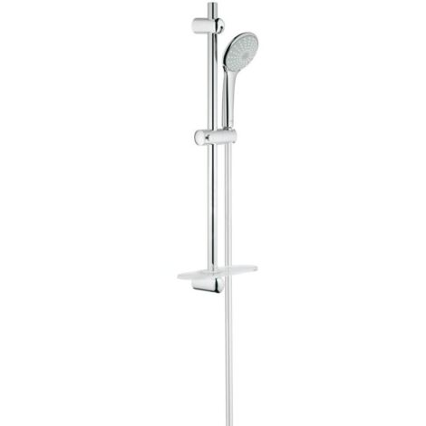 Grohe – Ensemble de douche Euphoria 110 – 27266001 – Douchette à main 1 jet – Barre de douche 600 mm – Revêtement chromé durable (1/6)