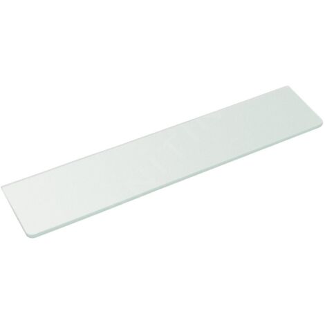 Sapho Accessoires - Tablette 700x100x8 mm, verre laiteux 22483 (1/2)