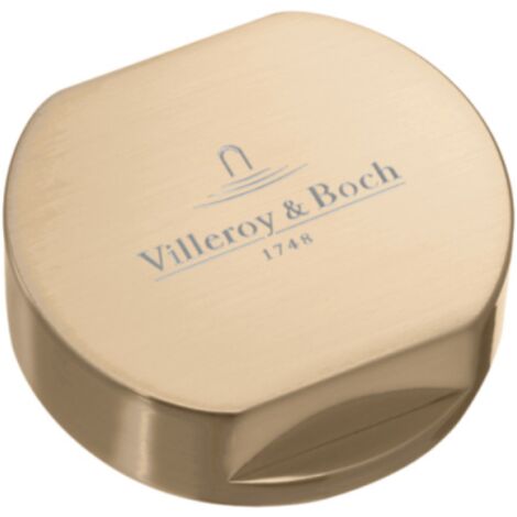 Villeroy & Boch - Bouton de commande excentrique pour évier simple, doré 94052603 (1/5)