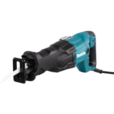 Makita – Scie sabre 1250 W avec éclairage LED – Changement de lame sans outil – Pour bois dur et béton armé – JR3061T
