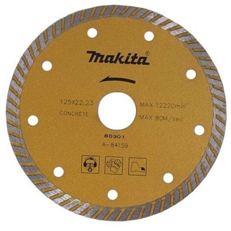 Makita Accessoires - Disque diamanté pour béton 125x20 mm A-84159