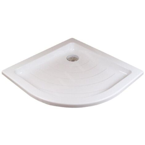 Ravak Kaskada - Receveur de douche Ronda-80 PU, 805x805 mm, AntiBac, blanc A204001120 (1/5)