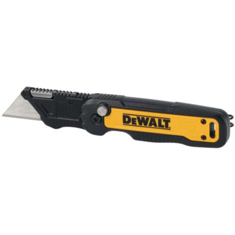Dewalt – Cutter pliant à lame fixe pour bois dur – Système de double verrouillage – Ouverture rapide – DWHT109920