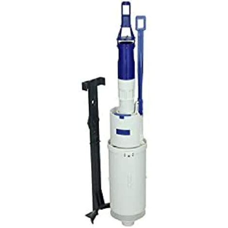 Mécanisme de chasse d'eau double touche 6L – Cloche en plastique – Compatible réservoirs Geberit 110.800 – Installation simple