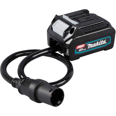 Makita – Adaptateur secteur Li-Ion 40 V 33,5 Ah – Compatible PDC01/PDC1200 – Norme IPX4 pour environnements humides – 191N624
