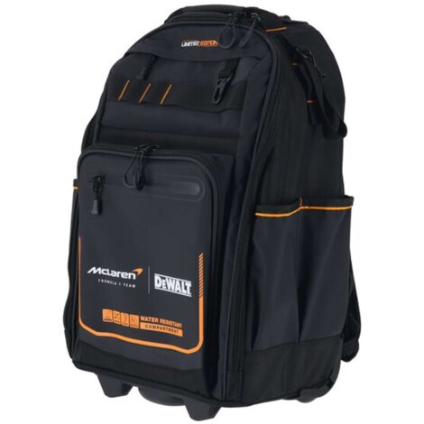 Dewalt – Sac à dos à roulettes pour outils – Tissu haute résistance 1680D – Dimensions 55 x 36 x 25 cm – Protection IP54 pour chantiers exigeants (1/7)