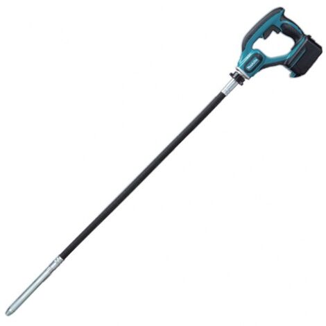Makita – Vibrateur à béton 18V – Compaction efficace pour béton frais – Fréquence 13 000 min-1 – Longueur aiguille 120 cm – DVR450RTE