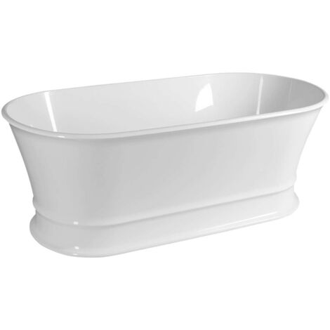 Polysan Baignoires - Baignoire îlot Delonix, 170x84x62 cm, blanc 92130