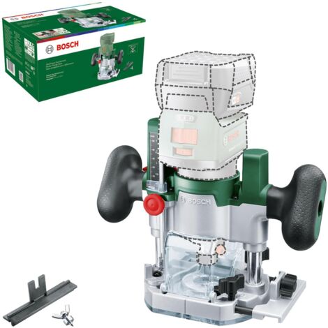 Bosch – Défonceuse plongeante 1600A02RD7 – Moteur 18V – Profondeur réglable 45mm – Compatible AdvancedTrimRouter – Fraisage précis pour bois dur