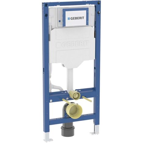 Geberit Duofix - Bâti-support pour WC suspendu, avec réservoir Sigma 12 cm, hauteur 1,12 m 111.598.00.6