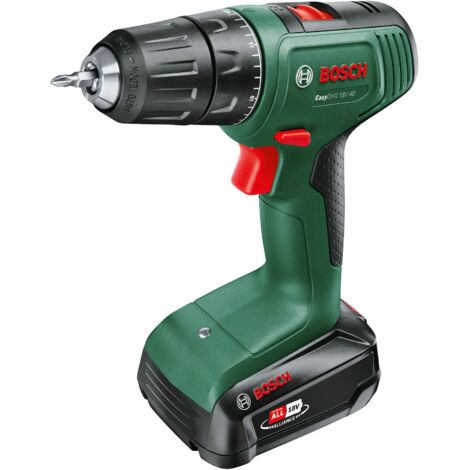 Visseuse sans fil Bosch EasyDrill 18V-40 (1 batterie, système 18 volts, diamètre de vis dans le bois 30 mm)