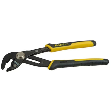 Stanley – Pince multiprise 30 cm – Réglage PushLock™ – Mâchoires trempées – Ergonomique pour espaces confinés – SKU 84649