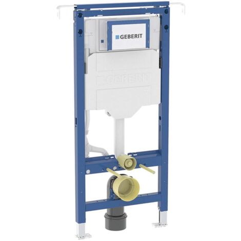 Geberit Duofix - Bâti-support pour WC suspendu, pour installation entre parois latérales, hauteur 1,12 m 111.355.00.6