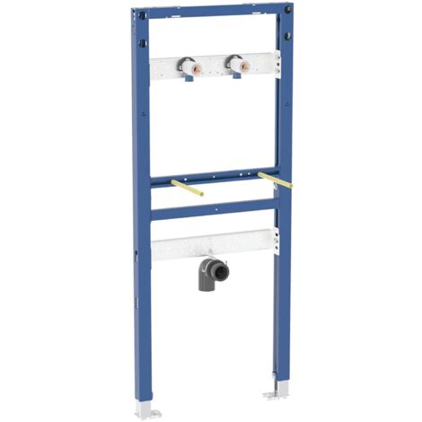 Geberit Duofix - Bâti-support pour lavabo, 130 cm, fixation murale pour plaque de plâtre 111.437.00.2