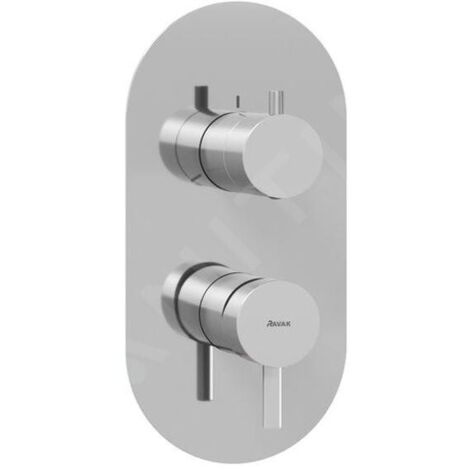 Ravak Espirit - Mitigeur encastré 3 sorties, chrome X070203 (1/3)
