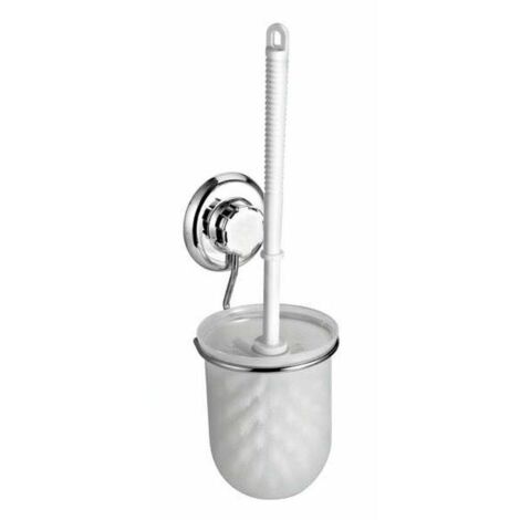 Compactor Bestlock - Brosse de toilette avec support, plastique/chrome RAN4691 (1/5)