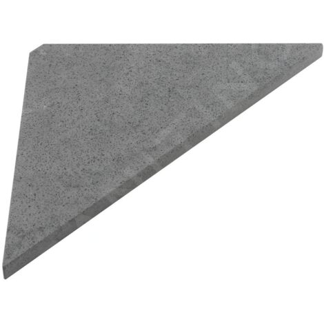 Sapho Abeline - Tablette d'angle, gris AE200-4033 (1/3)