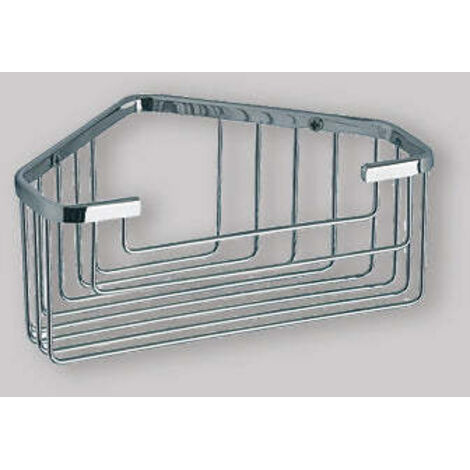Sapho Gedy Smart - Étagère d’angle grille, chrome 2483 (1/7)