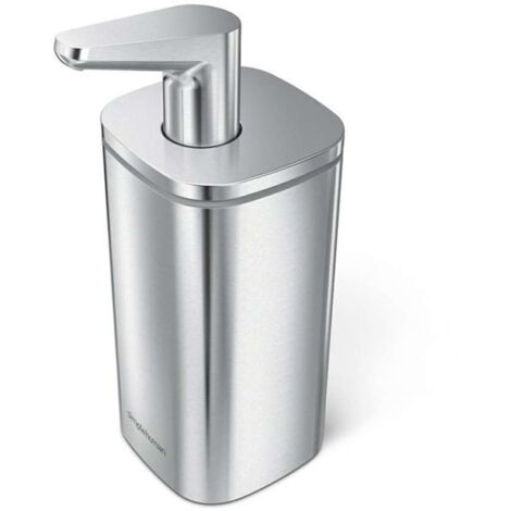 Simplehuman - Distributeur de savon à poser, inox KT1183 (1/4)