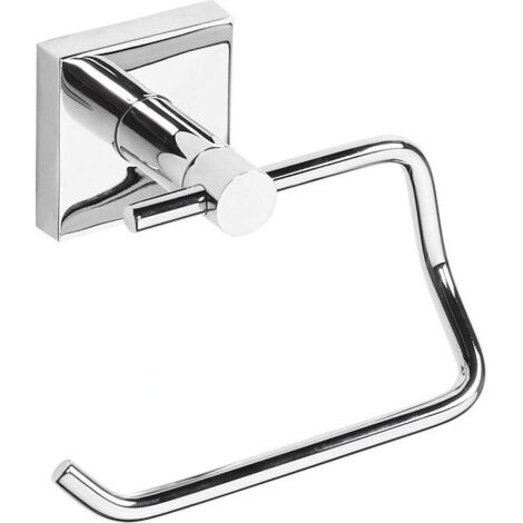 Sapho X-SQUARE - Porte-rouleau toilette sans couvercle, chrome XQ701 (1/2)
