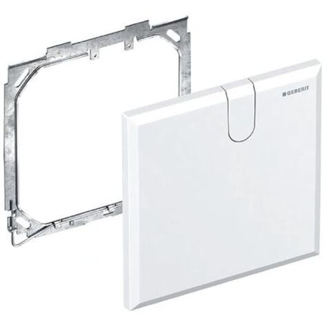 Geberit Accessoires - Plaque de couverture pour robinetteries de lavabo avec module fonctionnel à encastrer 116.425.11.1 (1/3)