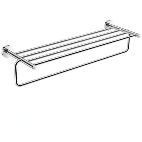Jika Basic - Porte-serviettes avec barre de suspension, 630 mm, chrome H3813A60040001 (1/2)