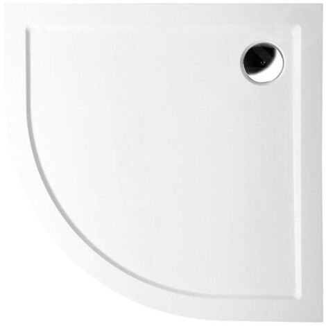 Polysan Receveurs de douche - Receveur de douche Sera, 1000x1000 mm, marbre de synthèse, blanc 62111 (1/5)