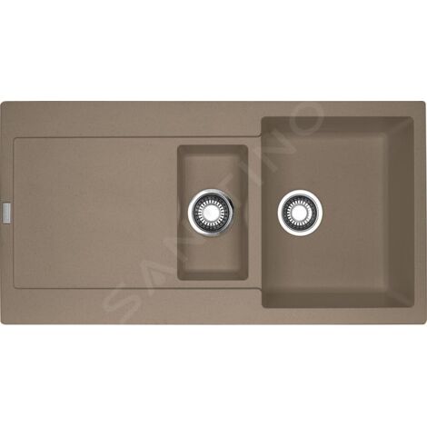 Franke Maris - Évier en fragranit MRG 651, 970x500 mm, cachemire 114.0505.615