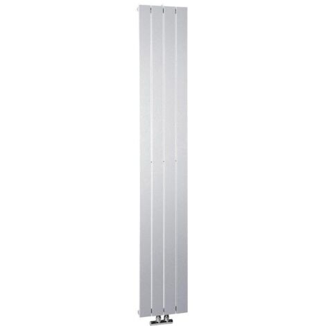 Sapho Colonna - Corps de chauffe 30x180 cm, 614 W, argent métallisé IR143 (1/3)