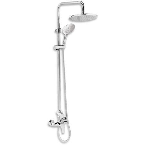 Novaservis - Set de douche avec robinetterie, raccord de douche par le haut, chrome SET068/57,0 (1/2)