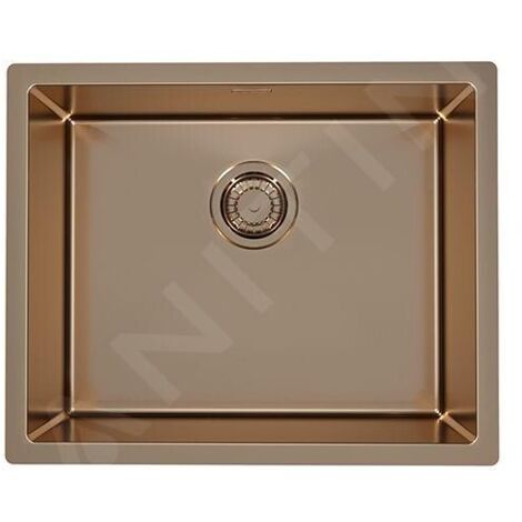 Alveus Quadrix Monarch - Évier 550x440 mm, cuivre 1122691 (1/2)