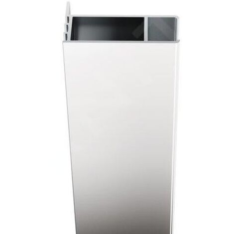 Ravak Chrome - Profilé d'installation rallongé CNPS pour parois CPS, hauteur 1950 mm, aluminium brillant E778801C19400