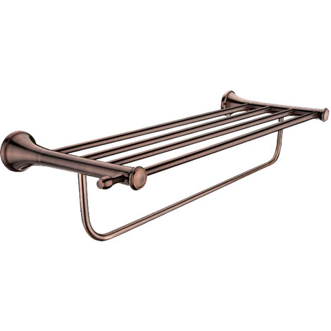Porte-serviettes 5 Barres, L.63.5 Cm, Antique Salle De Bains Rétro Nimco (1/3)