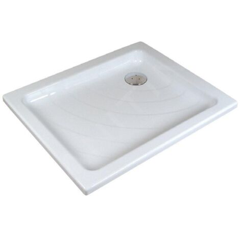 Ravak Kaskada - Receveur de douche Aneta PU, 755x905 mm, AntiBac, blanc A003701120 (1/4)