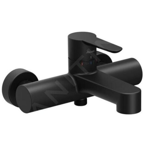 Ravak Puri - Mitigeur de baignoire, noir mat X070185 (1/5)