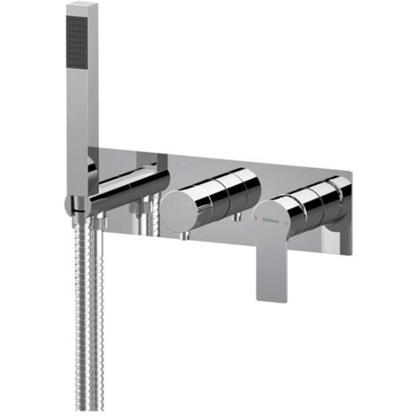 Sapho Pax - Mitigeur encastré, 3 sorties, avec accessoires, chrome XA53 (1/2)