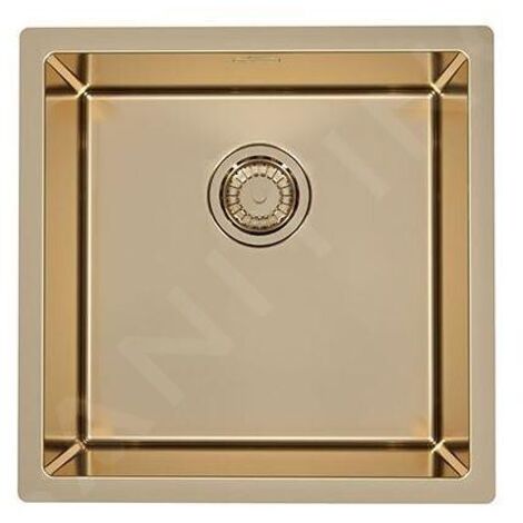 Alveus Quadrix Monarch - Éviers 450x450 mm, bronze 1103381 (1/4)